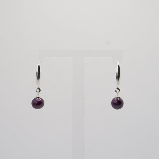 Ohrringe 925er Sterling Silber mit Perle