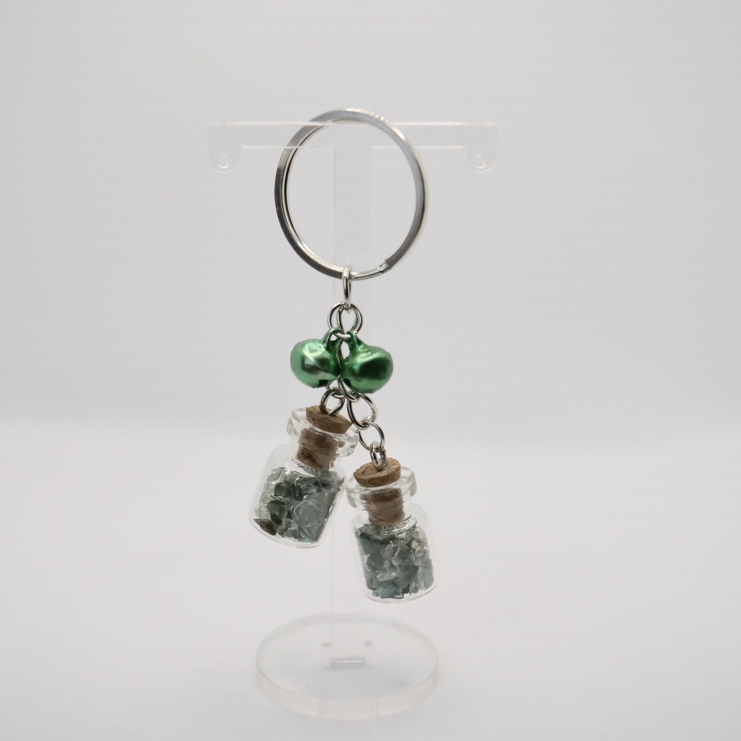Schlüsselanhänger, Wish Bottles, mit Glöckchen
