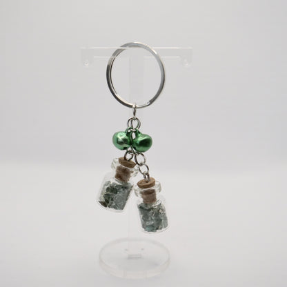 Schlüsselanhänger, Wish Bottles, mit Glöckchen