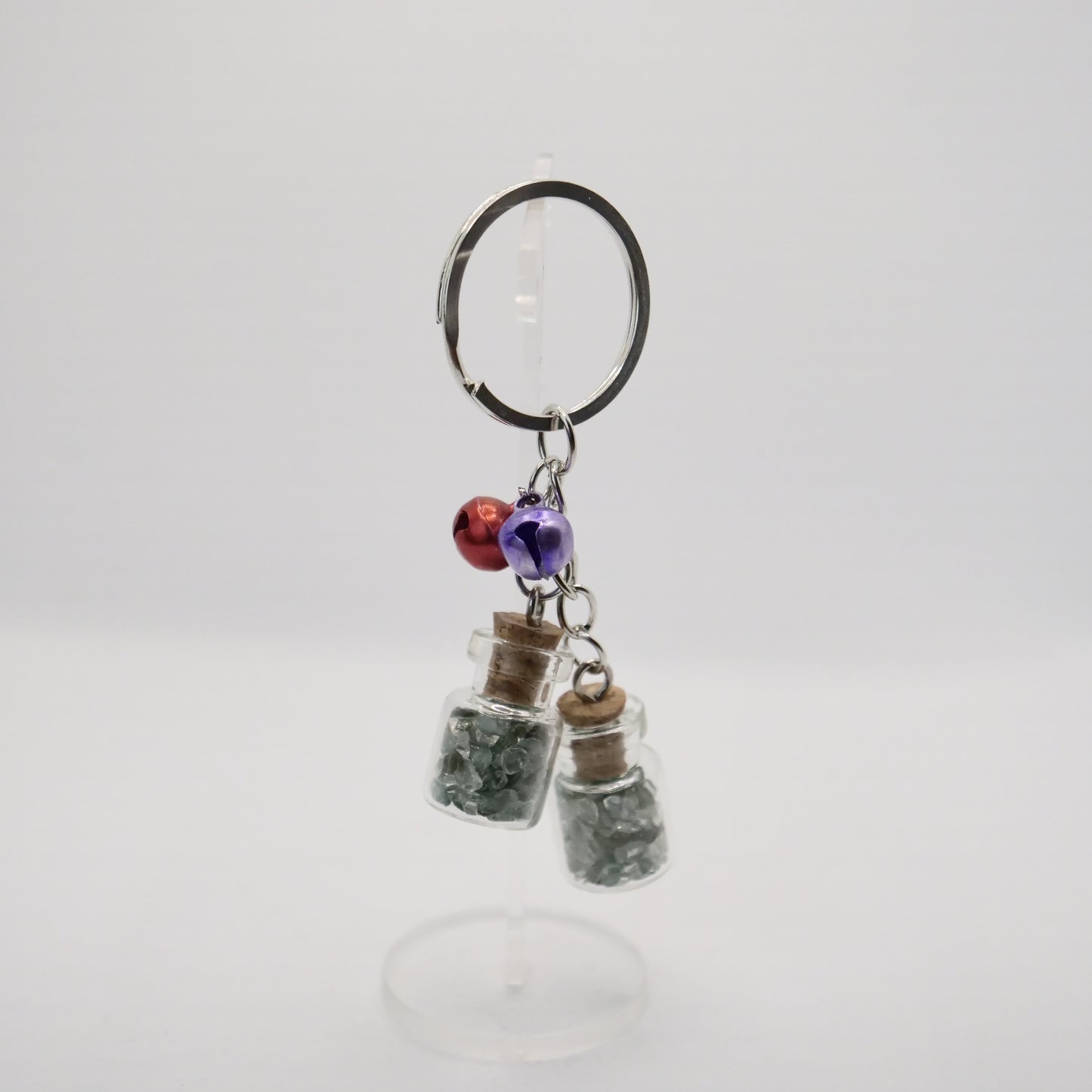 Schlüsselanhänger, Wish Bottles, mit Glöckchen