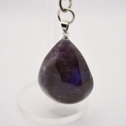 Schlüsselanhänger "Tropfen", Amethyst
